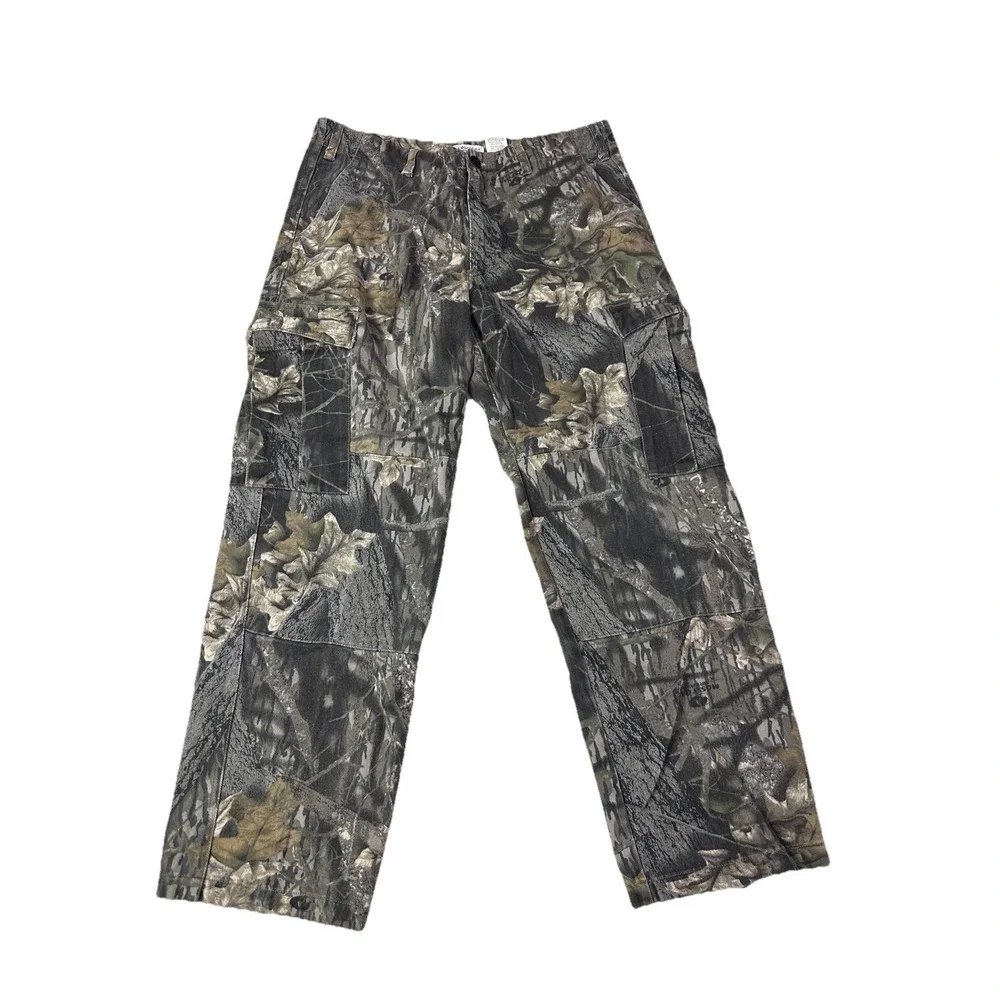 Vtg Columbia Camo Pants Mens 33/322‎ HM 8023 Timberwolf Hunting Cargo Outdoors